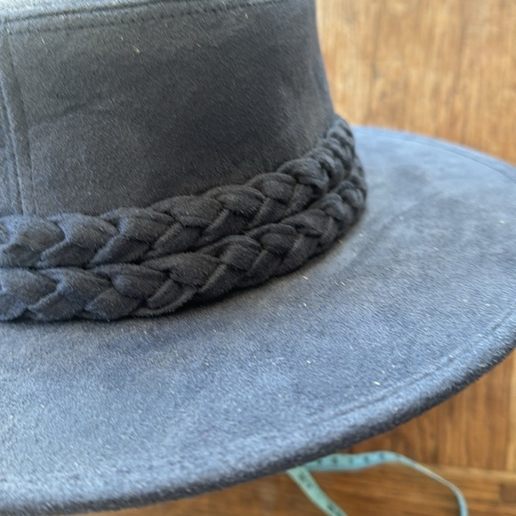 VINTAGE BLUE-GRAY HAT - Picture 6 of 6